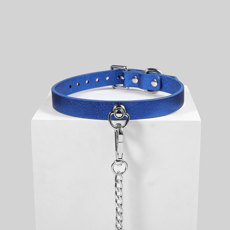 Collar Genuine leather and cowhide collar