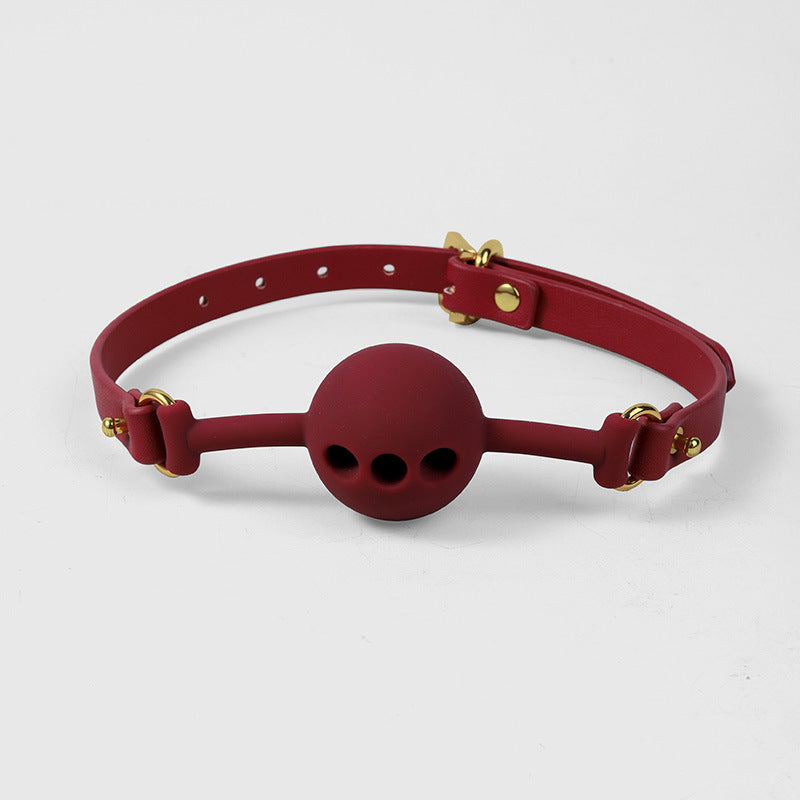 Gag Silicone SM with perforated ball